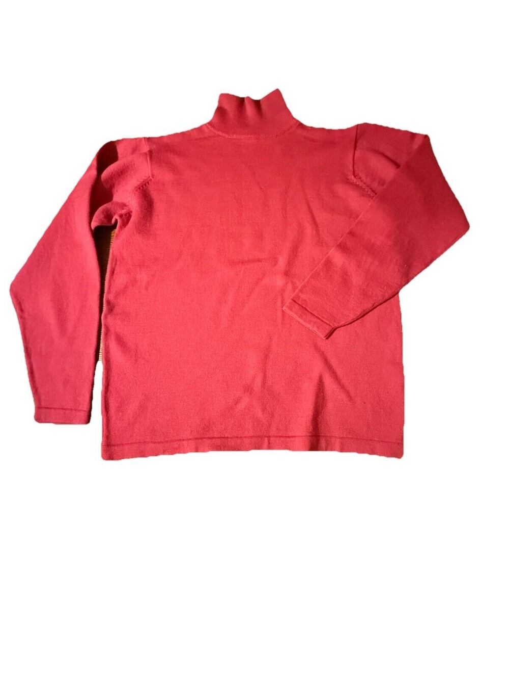 Agenda Women’s Vintage Pink 100% Merino Wool Sweater Large (fits S/Med Best)